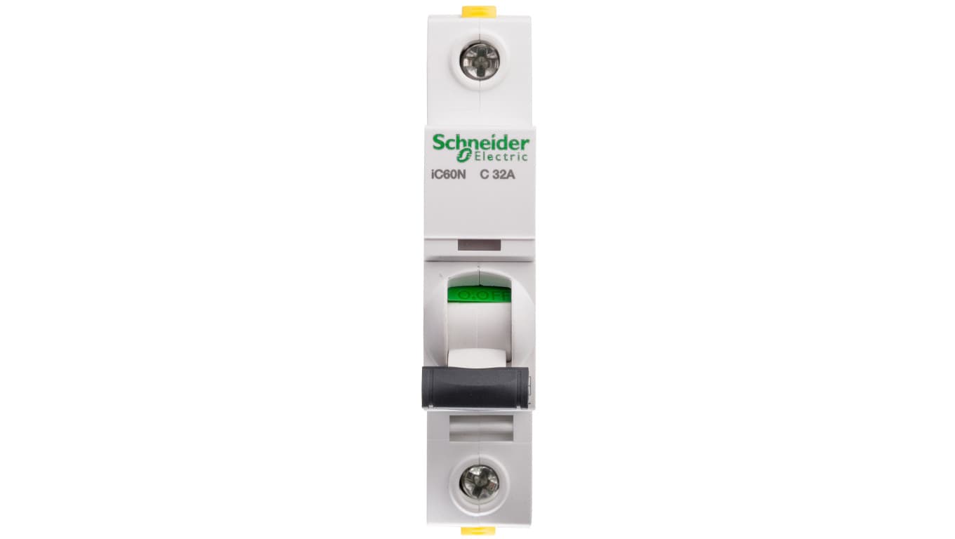 Schneider Electric Wyłącznik nadprądowy jednobiegunowy C 32A iC60N A9F04132