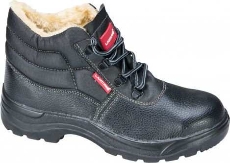 Lahti Pro Trzewiki ocieplane skórzane czarne, s3 src,