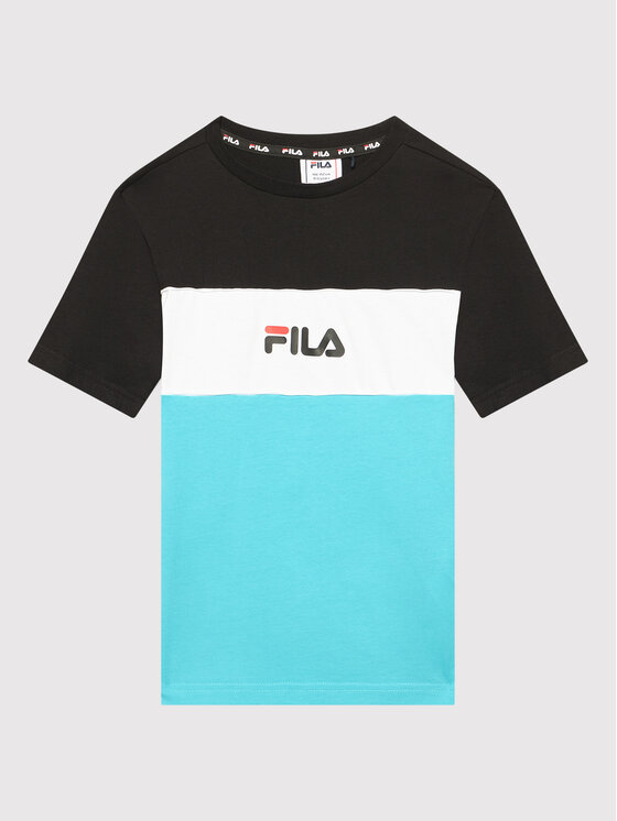 Fila T-Shirt Mika 688759 Czarny Regular Fit