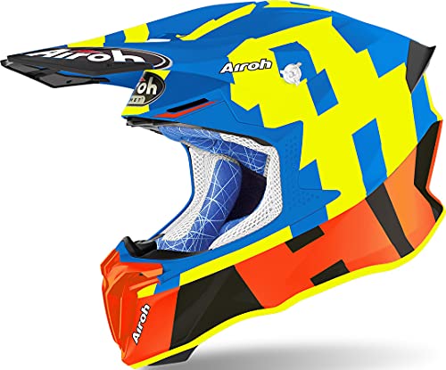 AIROH HELMET TWIST 2.0 RAMKA AZURE MATT XL