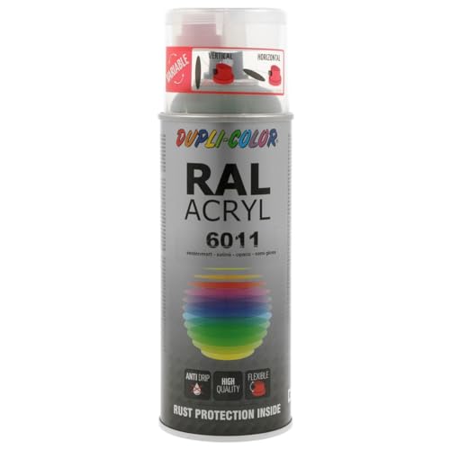 Dupli-Color 366291 Ral 6011 spray akrylowy, 400 ml, Reseda jedwab matowy