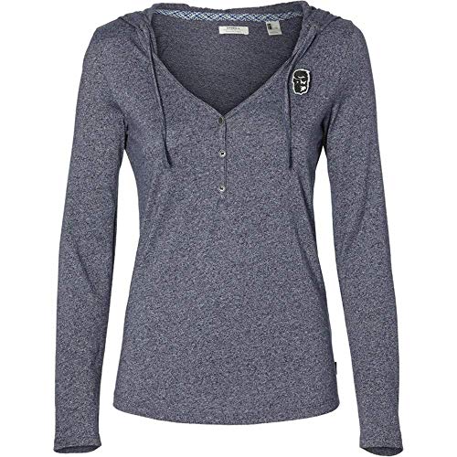 O'Neill Damski Marly Longsleeve top Tees, niebieski (ink blue), S