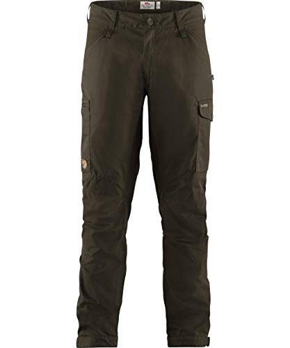 Fjallraven FJÄLLRÄVEN Spodnie męskie Kaipak Trousers M zielony zielony (Dark Olive) 58 F84466