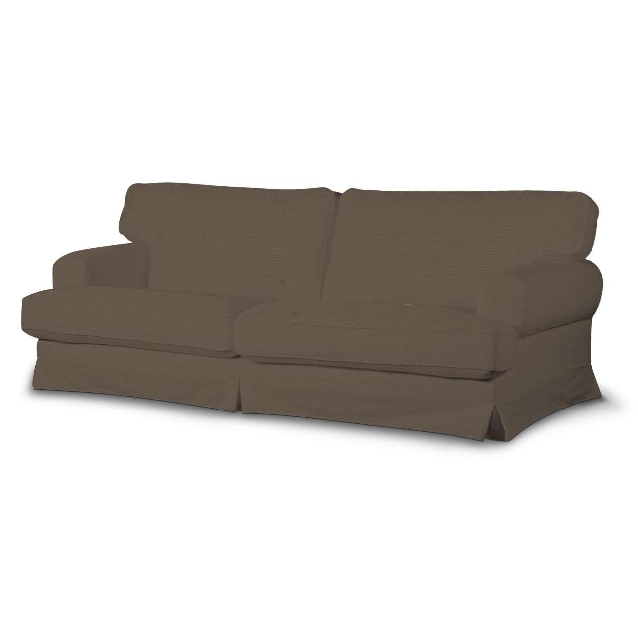 Dekoria pl pl Pokrowiec na sofę Ekeskog nierozkładaną brązowy Sofa Ekeskog nierozkładana Etna 666-705-08