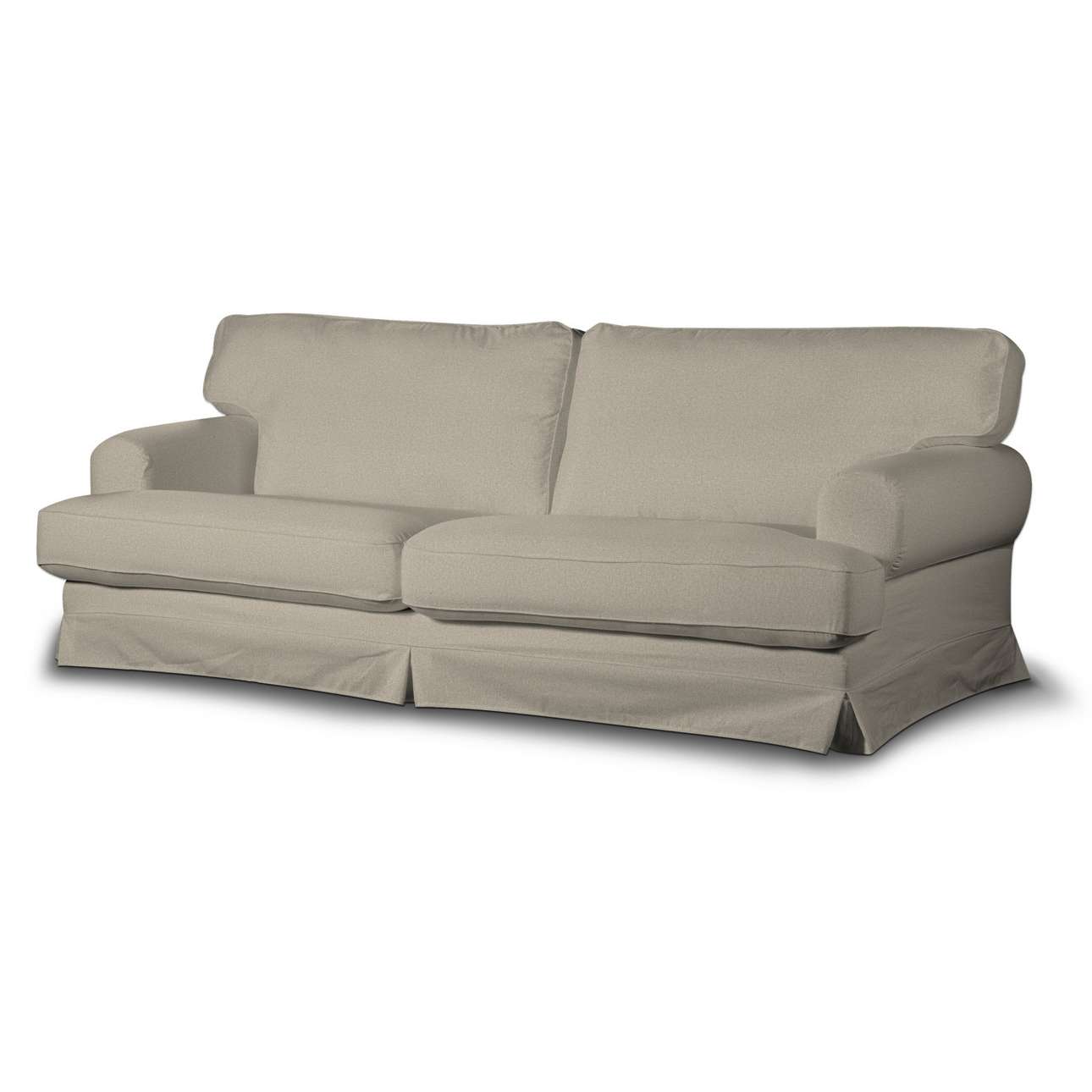 Dekoria pl pl Pokrowiec na sofę Ekeskog nierozkładaną szaro-beżowy Sofa Ekeskog nierozkładana Amsterdam 666-704-52