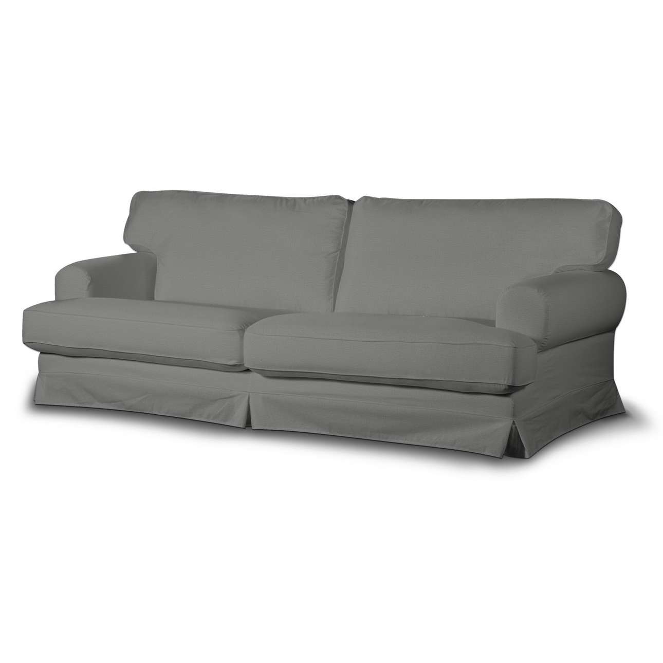 Dekoria pl pl Pokrowiec na sofę Ekeskog nierozkładaną ciemno szary welwet Sofa Ekeskog nierozkładana Ingrid 666-705-42