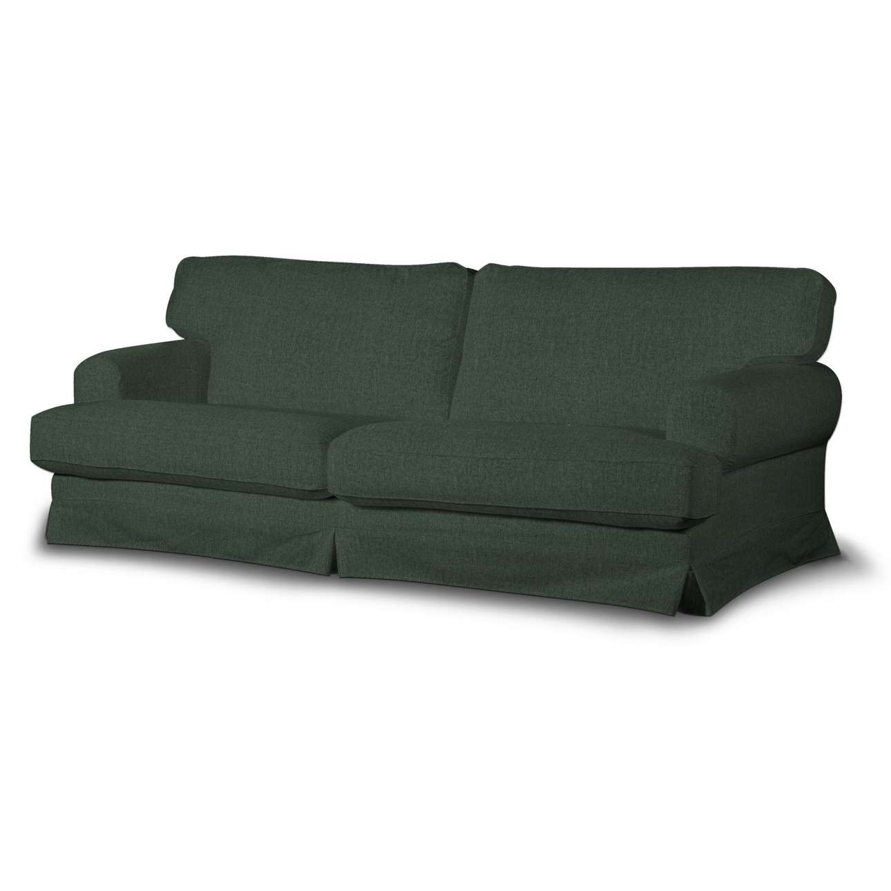 Dekoria pl pl Pokrowiec na sofę Ekeskog nierozkładaną leśna zieleń szenil Sofa Ekeskog nierozkładana City 666-704-81