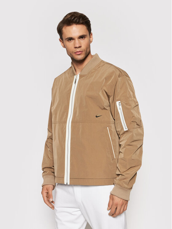 Nike Kurtka bomber Sportswear Style Essentials DD4714 Beżowy Regular Fit