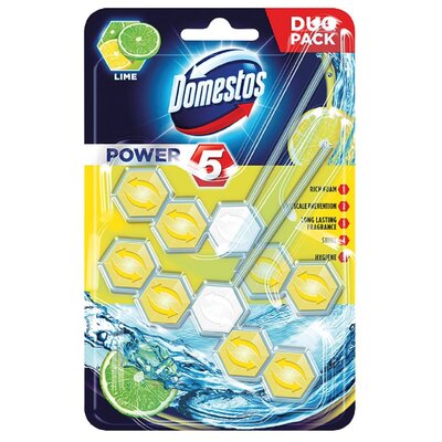 Domestos KOSTKA DUO POWER5 LIME 2X55G 20144580