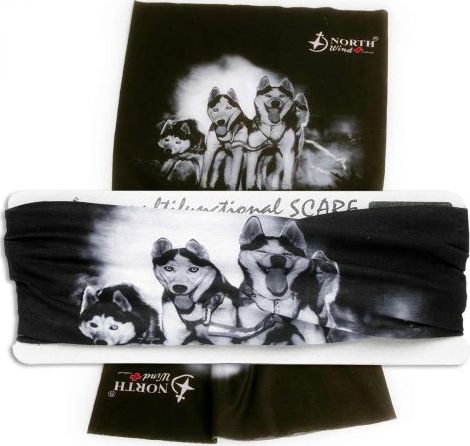 North Wind + medical Chusta - Komin wielofunkcyjna Husky Family CHUSTA208