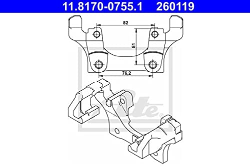ATE JARZMO ZACISKU HAMULCA 11.8170-0755.1 BMW X1 E84 SDRIVE 1.6I 13 11.8170-0755.1