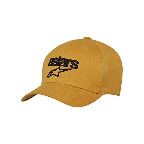 Alpinestars Alpinestars Unisex Heritage Blaze Hat Czapka baseballowa Musztarda/czarny XL 1019-81112