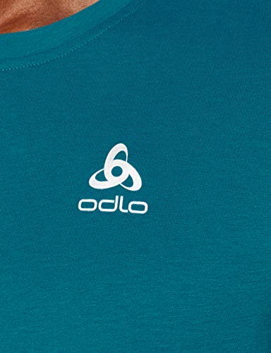 Odlo Męski T-shirt S/S z okrągłym dekoltem Signo Esm T-shirt Deep Lagoon S 594172