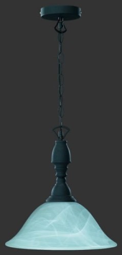 Trio Leuchten Lampa wisząca Dallas 1 rdzawo brązowa