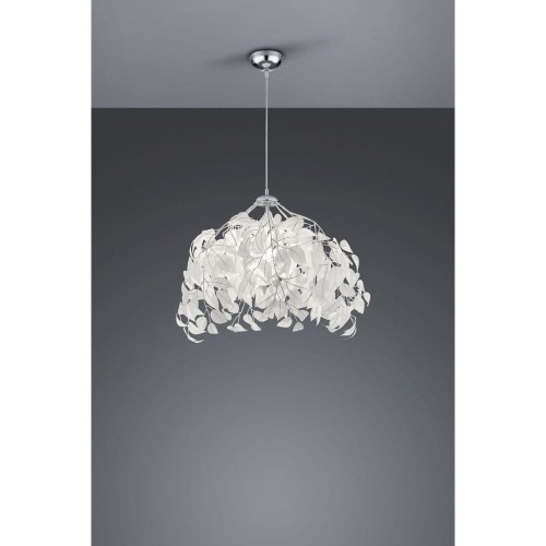 Trio LAMPA wisząca LEAVY R10461901 dekoracyjna OPRAWA zwis liście białe R10461901
