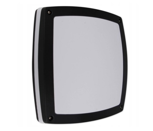 Masterled Paula plafon elewacyjny ścienny kwadratowy 2-punktowy grafitowy 3254lv