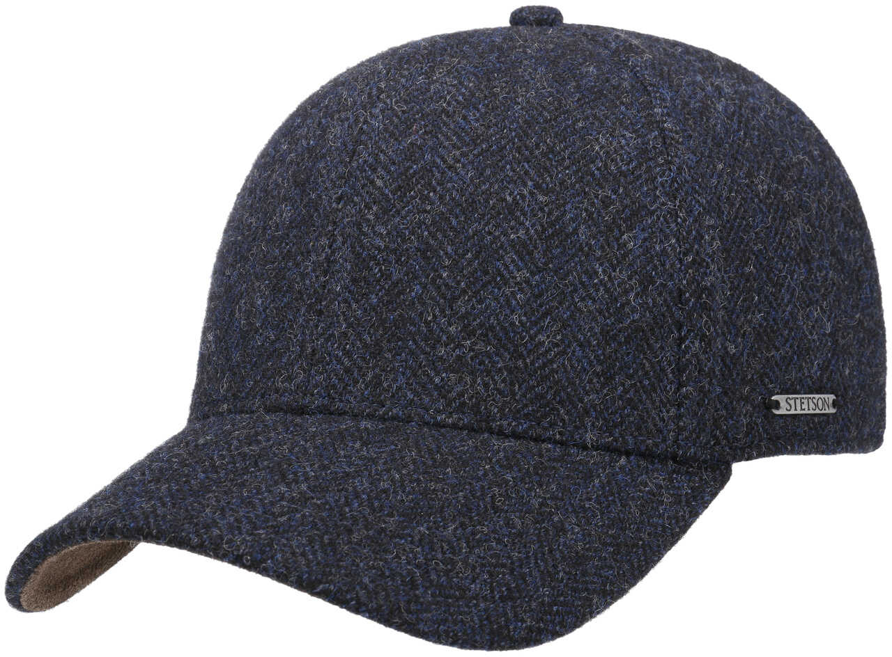 Czapka Plano Wool by Stetson, czarno-niebieski, M (56-57 cm)