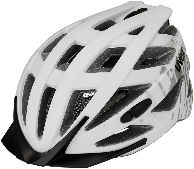 UVEX City I-VO Helmet, biały/czarny 56-60cm 2022 Kaski miejskie i trekkingowe S4104191417