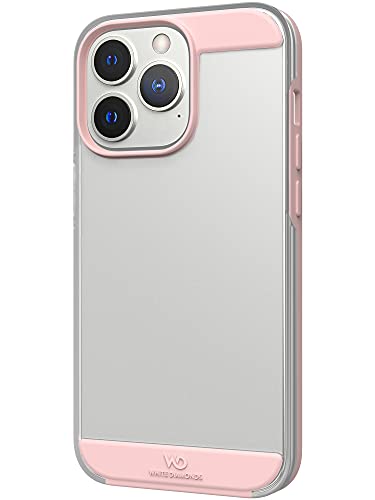 White Diamonds - Etui na telefon komórkowy Innocence Case Clear pasuje do Apple iPhone 13 Pro I przezroczyste, etui z akcentami (różowe złoto)