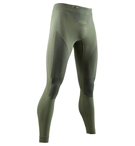 X-Bionic spodnie męskie Hunt Energizer 4.0 zielony Olive Green/Anthraci XX-L NG-HP05W19M
