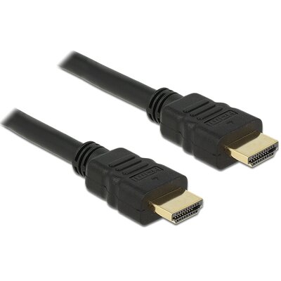 Delock Kabel HDMI 0.5m Czarny 4K 84751