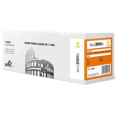TB Print Toner do OKI C310 TO-C310YN żółty 100% nowy TO-C310YN