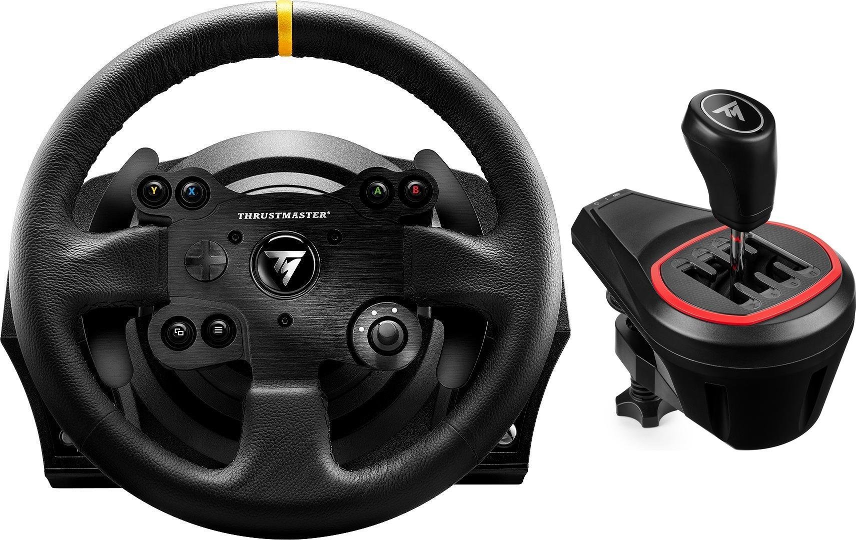 Kierownica Thrustmaster TX Leather Edition 4460133 + Lewarek TH8S 4060256