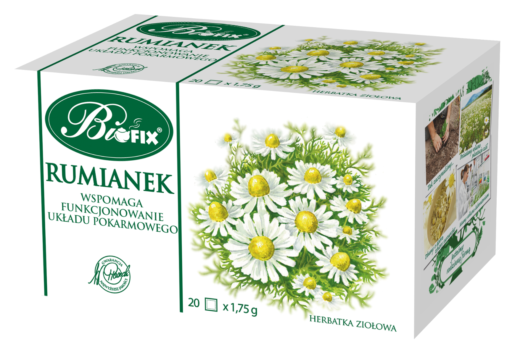 BiFIX Rumianek herbatka ziołowa ekspresowa 20 torebek 1125661
