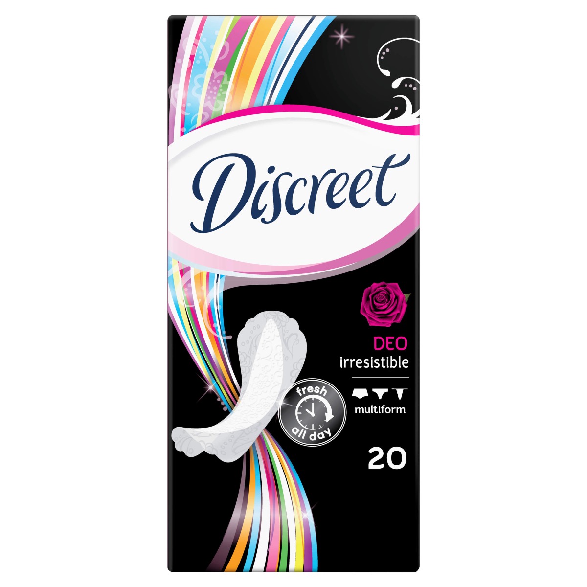 Discreet PROCTER GAMBLE wkładki higieniczne Deo Irresistible Multiform 20 sztuk