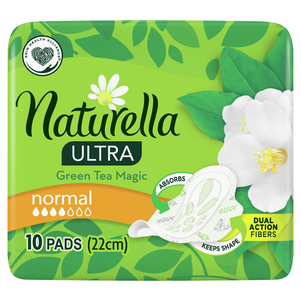 Naturella ULTRA NORMAL GREEN TEA SINGLE 10SZT
