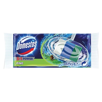 Domestos 3w1 Kostka do WC zapas pine 8717163349977