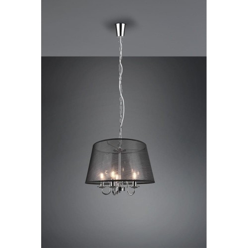 RL Cima lampa wisząca 5-punktowa chrom/czarna R31035006