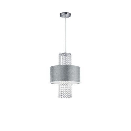 Reality KING Lampa Wisząca Chrom 1-punktowy Nowoczesny Obszar wewnętrzny KING R30481089