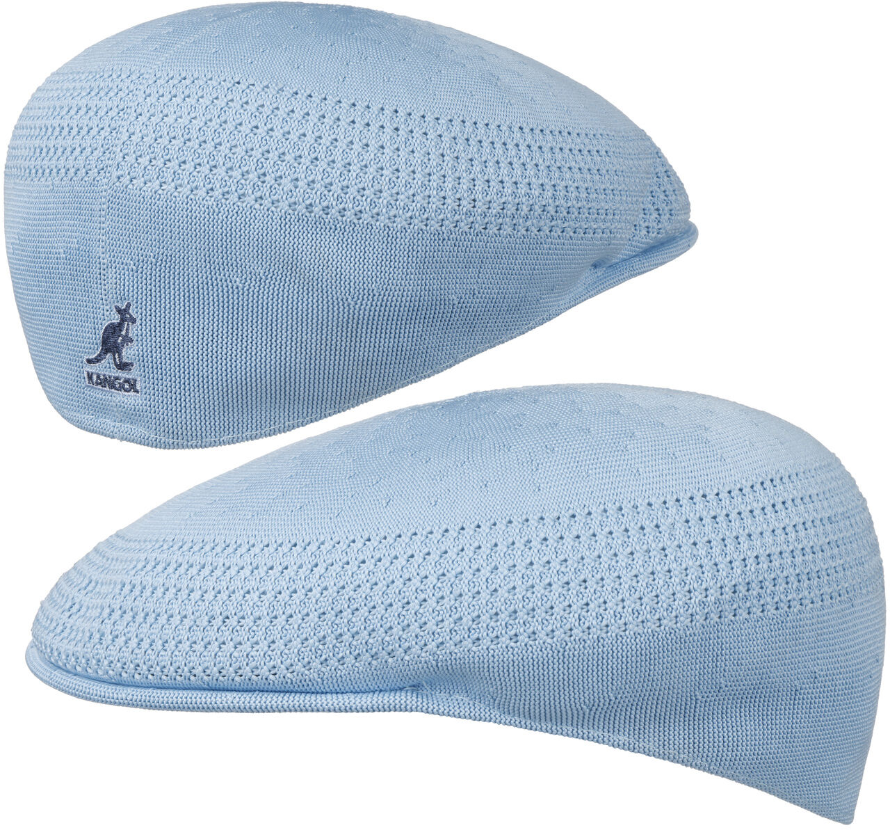 Płaski Kaszkiet 504 Tropic Ventair by Kangol, jasnoniebieski, S (54-55 cm)