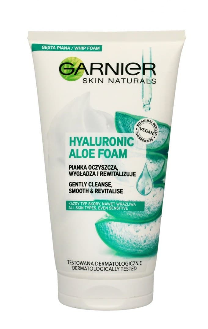 Garnier GARNIER HYALURONIC ALOE Pianka do mycia twarzy, 150 ml 3600542398664