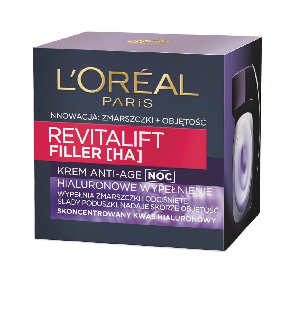 Loreal L'OREAL Revitalift Filler krem na noc 50ml