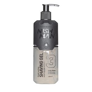 Nishman Przezroczysty żel do golenia Nish Man - Easy Shave (400 ml) 1001243