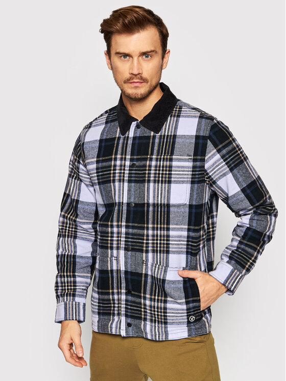 Vans Kurtka przejściowa ANDERSON PAAK Plaid Reversible VN0A5FFT Fioletowy Regular Fit