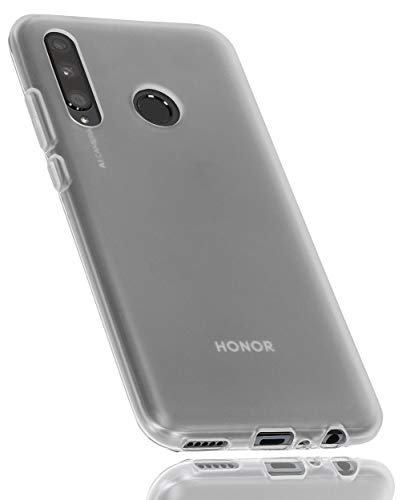 mumbi etui kompatybilne z Honor 20 Lite etui na telefon komórkowy, przezroczyste białe