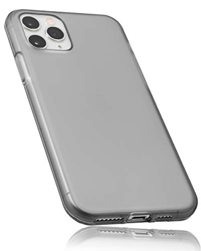 mumbi Etui kompatybilne z iPhone 11 Pro Max etui na telefon komórkowy, przezroczyste, czarne