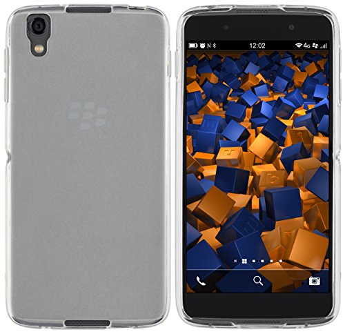 mumbi Etui kompatybilne z BlackBerry DTEK50 etui na telefon komórkowy, przezroczyste białe