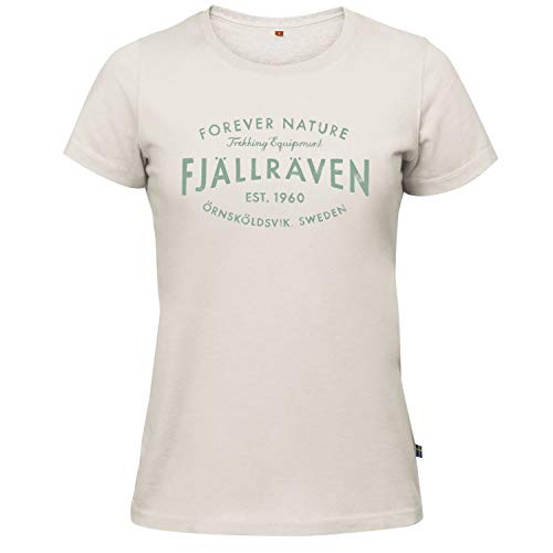 Fjallraven Est 1960 T-shirt damski biały Chalk White M F89979