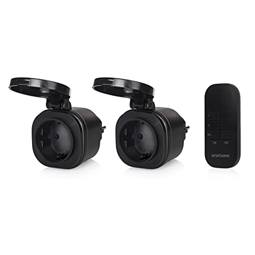 SMARTWARES 2 szt. zestaw mini gniazd radiowych SH4-99653