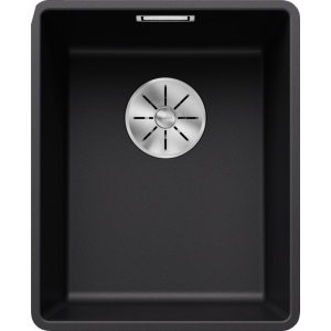 Blanco SUBLINE 320-F Silgranit PuraDur Czarny InFino 525982