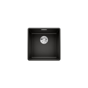 Blanco SUBLINE 400-F Silgranit PuraDur Czarny InFino 525988