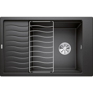 Blanco ELON XL 6 S Silgranit PuraDur Antracyt odwracalny InFino kratka ociekowa 524844