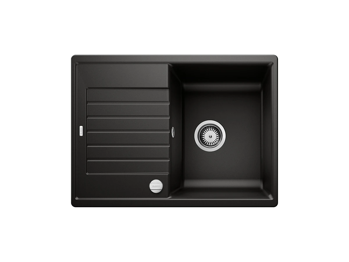 Blanco Zlew ZIA 45S Compact Czarny odwracalny korek auto 526008