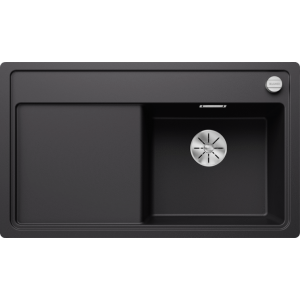 Blanco Zenar 45 S-F Silgranit PuraDur Czarny 526043