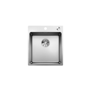 Blanco Zlew ANDANO 400-IF/A stal polerowana korek AUTO InFino PushControl) 525244) 525244