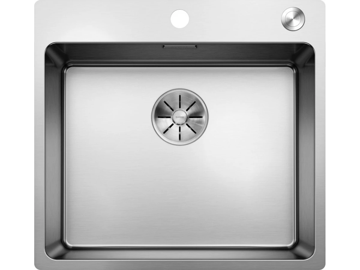 Blanco ANDANO 500-IF/A Stal polerowana korek auto. InFino PushControl 525245